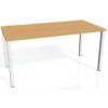Pracovný stôl Uni, 160x75,5x80 cm, buk/biela Pracovný stôl Uni, 160x75,5x80 cm, buk/biela