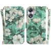 Peňaženkové 3D puzdro na Oppo A58 5G - Watercolor Flower Peňaženkové 3D puzdro na Oppo A58 5G - Watercolor Flower