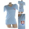 Dámske tričko - SLOVENSKO svk slovakia Farba: Svetlomodrá, Veľkosť: 3XL Dámske tričko - SLOVENSKO svk slovakia Farba: Svetlomodrá, Veľkosť: 3XL