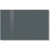 SOLLAU Sklenená magnetická tabuľa sivá antracitová 40 × 60 cm SOLLAU Sklenená magnetická tabuľa sivá antracitová 40 × 60 cm