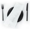 Tom Linen Prestieranie s strapcami White 30x40 cm Tom Linen Prestieranie s strapcami White 30x40 cm