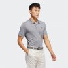 adidas pánska golfová polokošela s krátkym rukávom sivá
