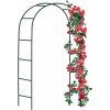 MOCNÁ Pergola Ogrodowa Łuk pre popínavé ruže Kvety Kovová podpera pre kvety MOCNÁ Pergola Ogrodowa Łuk pre popínavé ruže Kvety Kovová podpera pre kvety