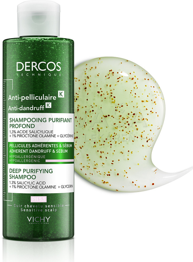 Vichy Dercos Anti-pelliculaire šampón proti lupinám s peelingovým efektom 250 ml