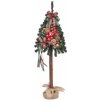 Vianočná dekorácia stromčeka Exclusive na kmienku v zeleno-červenom farebnom prevedení 115 cm 44518 Vianočná dekorácia stromčeka Exclusive na kmienku v zeleno-červenom farebnom prevedení 115 cm 44518