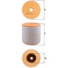 KNECHT Vzduchový filter KNECHT LX 4961 KNECHT Vzduchový filter KNECHT LX 4961