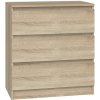 TOP E-SHOP Komoda MALWA M3 Dub sonoma TOP E-SHOP Komoda MALWA M3 Dub sonoma