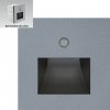 EMITHOR 70416 STEP LIGHT SUNNY,LED/1W,4000K,D.GREY+SEN EMITHOR 70416 STEP LIGHT SUNNY,LED/1W,4000K,D.GREY+SEN