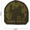 Gumová nášivka 101 Inc Zombie Hunter SWAT - olivová Gumová nášivka 101 Inc Zombie Hunter SWAT - olivová