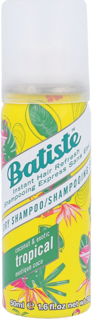 Batiste Tropical Dry Shampoo suchý šampón na vlasy 50 ml