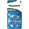 Panasonic baterie do naslouchadel 6ks PR675(PR44) Panasonic baterie do naslouchadel 6ks PR675(PR44)
