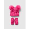 GAP Baby set rukavíc a čiapky Ružová 12-24M Ružová Ružová GAP Baby set rukavíc a čiapky Ružová 12-24M Ružová Ružová
