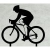 Zápich - Cyklista čierny (1ks)