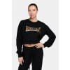 Lonsdale Women's crewneck sweatshirt cropped čierna | žltá XL Lonsdale 4255581508087 Lonsdale Women's crewneck sweatshirt cropped čierna | žltá XL Lonsdale 4255581508087