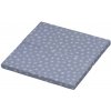 matrac hviezdička do ohrádky Bela - šedá, 100 x 100cm matrac hviezdička do ohrádky Bela - šedá, 100 x 100cm