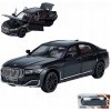 BMW 760Li sedan kovový model auta 1:24 zvuk svetlo čierny BMW 760Li sedan kovový model auta 1:24 zvuk svetlo čierny