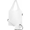 Skladacia nákupná taška z RPET Sabia - Biela Skladacia nákupná taška z RPET Sabia - Biela