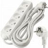 BERGE Predlžovačka - 5 zásuviek - 5 m - biela BERGE Predlžovačka - 5 zásuviek - 5 m - biela