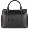Kožená talianska kabelka 4300 čierna