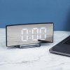 Digitálny LED budík so zrkadlom a teplomerom DT-6507 (Elegantný pomocník do vašej spálne) Digitálny LED budík so zrkadlom a teplomerom DT-6507 (Elegantný pomocník do vašej spálne)