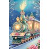 Diamantový obraz Vianočný vlak Diamantový obraz Vianočný vlak