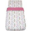 ESITO Luxusné detské obliečky mušelín Birdie - ružová / 100 x 135, 60 x 40 cm ESITO Luxusné detské obliečky mušelín Birdie - ružová / 100 x 135, 60 x 40 cm