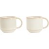 Šálky na espresso Yuka 110 ml, krémovo biele, 2 ks Šálky na espresso Yuka 110 ml, krémovo biele, 2 ks