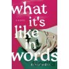 What It's Like in Words - Eliza Moss What It's Like in Words - Eliza Moss