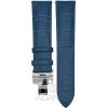 Diloy Kožený remienok 336.05 modrý