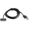 OTB Dátový kábel USB pre zariadenia Samsung Galaxy Tab / Note, čierny OTB Dátový kábel USB pre zariadenia Samsung Galaxy Tab / Note, čierny