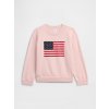 GAP Baby sveter Americana Ružová 5YRS GAP Baby sveter Americana Ružová 5YRS
