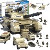 VEĽKÝ FUNKČNÝ TANK + VOJENSKÉ VOZIDLÁ ARMÁDA 4611 VEĽKÝ FUNKČNÝ TANK + VOJENSKÉ VOZIDLÁ ARMÁDA 4611