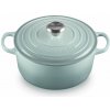 Le Creuset Kastról SIGNATURE 24 cm, 4,2 l, SEA SALT, liatina
