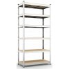 Kovový regál ECONOMY 280x120x60 6 políc - pozinkovaný Tas Trade 5906228638948 Kovový regál ECONOMY 280x120x60 6 políc - pozinkovaný Tas Trade 5906228638948