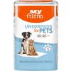 MY FRIEND Hygienické podložky pre domáce zvieratá 60 x 60 cm 10 ks MY FRIEND Hygienické podložky pre domáce zvieratá 60 x 60 cm 10 ks