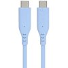 PremiumCord silikónový USB-C 60W, modrý, 1.5m ku31sa15b PremiumCord silikónový USB-C 60W, modrý, 1.5m ku31sa15b