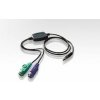 ATEN UC-10KM Konvertor USB - 2xPS/2 (myš a klávesnice) ATEN UC-10KM Konvertor USB - 2xPS/2 (myš a klávesnice)