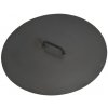 CookKing oceľový kryt - oceľové veko pre ohnisko priemer - 61 cm, čierne CK116038, NOVINKA CookKing oceľový kryt - oceľové veko pre ohnisko priemer - 61 cm, čierne CK116038, NOVINKA