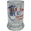 Mini pollitrák zo skla 40 ml – pivo Mini pollitrák zo skla 40 ml – pivo