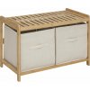 5five Simply Smart Kúpeľňová lavica TIDY BOX, 2 úložné nádoby, 66,8 x 44 x 35 cm 5five Simply Smart Kúpeľňová lavica TIDY BOX, 2 úložné nádoby, 66,8 x 44 x 35 cm
