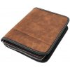 Obal na knihu se zipem XL D216 PU Hnědý Obal na knihu se zipem XL D216 PU Hnědý
