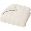 Krémová deka z mikroplyšu 180x220 cm Mounty – douceur d'intérieur Krémová deka z mikroplyšu 180x220 cm Mounty – douceur d'intérieur