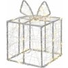 Exteriérová LED drôtená dekorácia darček, 40 LED, 10 x 10 x 14 cm Exteriérová LED drôtená dekorácia darček, 40 LED, 10 x 10 x 14 cm