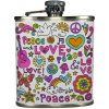 Ploskačka nerezová Peace Love 180ml Ploskačka nerezová Peace Love 180ml