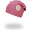 Little Angel Čiapka spadnutá hrejivá tm.staroružová