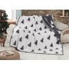 Matějovský Deka Stromečky 160x220 vianoce čierna, biela Matějovský Deka Stromečky 160x220 vianoce čierna, biela