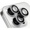 Obal:Me ochrana šošoviek pre Apple iPhone 15 Pro/ 15 Pro Max White Titanium 8596311278969