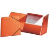 Doska s gumičkou, prešpánová, A4, ESSELTE Rainbow, oranžová Doska s gumičkou, prešpánová, A4, ESSELTE Rainbow, oranžová