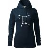 Súhvezdie - Gemini - Blíženci - Mikina dámská Cape s kapucí - 2XL ( Tmavomodrá (takmer čierna) ) Súhvezdie - Gemini - Blíženci - Mikina dámská Cape s kapucí - 2XL ( Tmavomodrá (takmer čierna) )