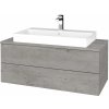 Dreja Kúpeľňová skrinka MODULE SZZ2 100 umývadlo Glance - D01 Betón / D01 Betón Dreja Kúpeľňová skrinka MODULE SZZ2 100 umývadlo Glance - D01 Betón / D01 Betón